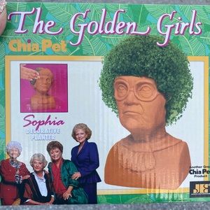 The golden girls chia pet